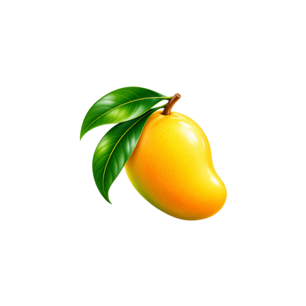 SalemGreens mango with green leaves